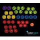 XWING COMPATIBLE TOKENS SET (37)