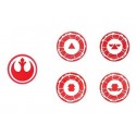 SWL Tokens - Supports - Red (4)