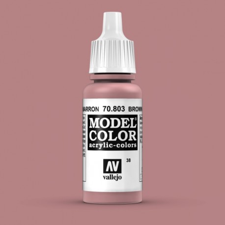 038:MODELCOLOR 803-17ML. ROSA MARRON