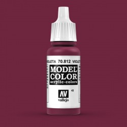 043:MODELCOLOR 812-17ML. ROJO VIOLETA