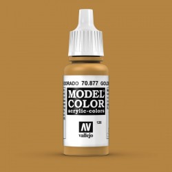 126:MODELCOLOR 877-17ML. MARRON DORADO