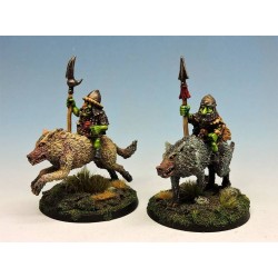Black goblins wolf riders
