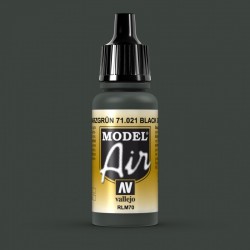MODEL AIR 021-17ML. VERDE NEGRO/BLACK GREEN
