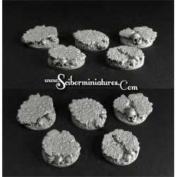 Thor Temple 40mm round bases set2 (2)