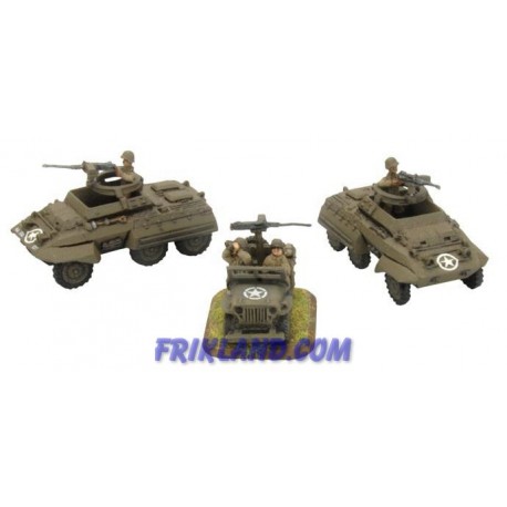 Tank Destroyer Security Section (2x M20 Utility Cars +  Jeep)