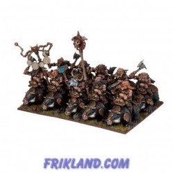 Dwarf Berserker Brock Riders Regiment (10 Figures)