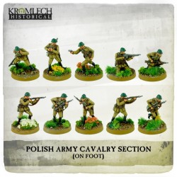 POLISH ARMY CAVALRY SECTION ON FOOT (10)