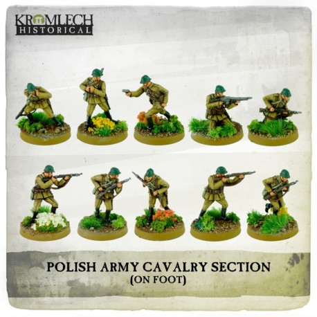 POLISH ARMY CAVALRY SECTION ON FOOT (10)