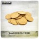 40MM FLAT BASES HDF X25