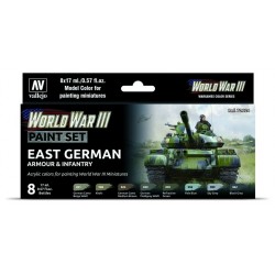Colours of War Painting WWII & WWIII Paint Set (inglés)