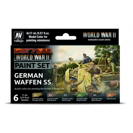 WWII Paint Set German Infantry