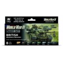 WWIII Paint Set British Armour & Infantry