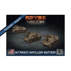 M7 Priest Artillery Battery (x3 Plastic)