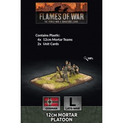 12cm Mortar Platoon (x6 Plastic)