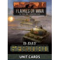 D-Day German Unit Cards (x48 cards)