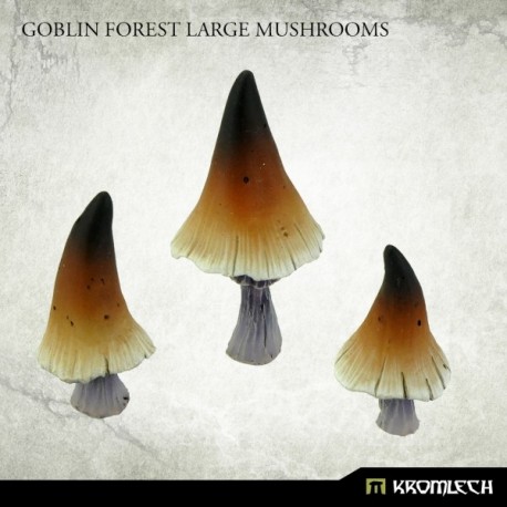 GOBLIN FOREST LARGE MUSHROOMS (3)
