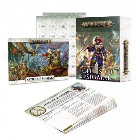 Warscroll Cards: Cities of Sigmar (inglés)