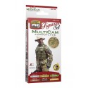 Multicam camouflage set for Figures