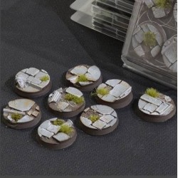 Temple Bases Round 32mm (x8)