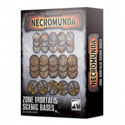 Necromunda: Zone Mortalis  Scenic Bases / Set de Peanas
