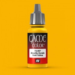 GAMECOLOR 17ML.007-AMARILLO DORADO