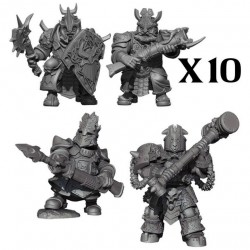 Abyssal Dwarf Support Pack: Infernox