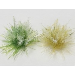 Terrain Accessories: 6mm Whitefrost Winter Grass Tufts (100)
