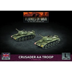 Crusader Armoured AA Platoon (x2 Plastic)