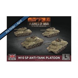M10 SP Anti-Tank Troop (x4 Plastic)