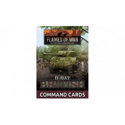 D-Day British Command Cards (47 cards)
