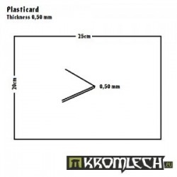 Plasticard 0,5mm (2)