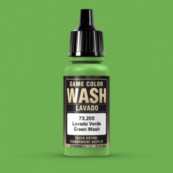 Wash/Lavado VERDE 205-17ML+