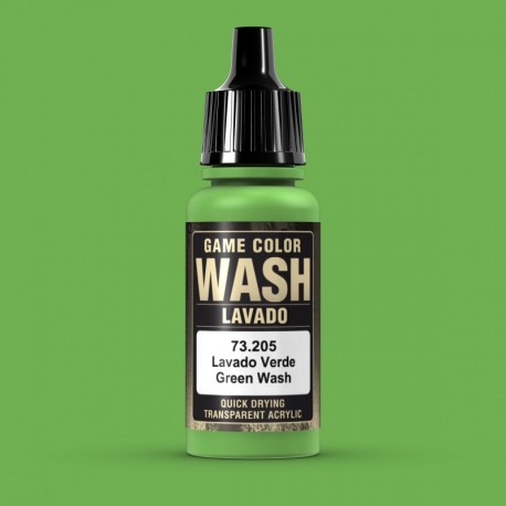 Wash/Lavado VERDE 205-17ML+