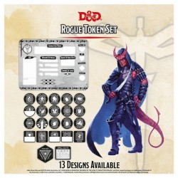 Rogue Token Set (Player Board & 23 tokens)