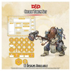 Druid Token Set (Player Board & 23 tokens)
