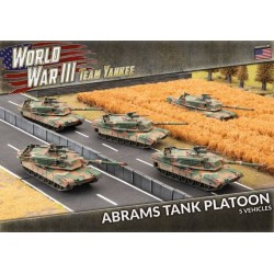 M1A1 Abrams Tank Platoon (x5 Plastic)