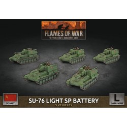 SU-76 Light SP Battery (x5 Plastic)