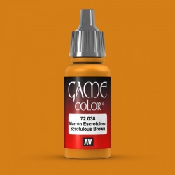 GAMECOLOR 17ML.038-MARRON ESCROFULO