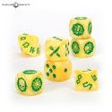 BLOOD BOWL: HALFLING TEAM DICE SET