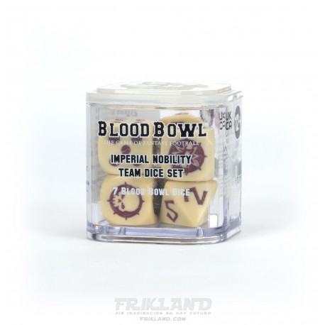 BLOOD BOWL IMPERIAL NOBILITY TEAM DICE