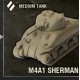 World of Tanks: (M4A1 75mm Sherman) (castellano)