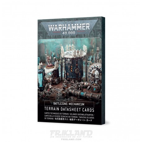 BATTLEZONE MECHANICUM: TERRAIN CARDS ESP