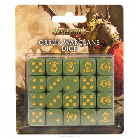 AGE OF SIGMAR: ORRUK WARCLANS DICE