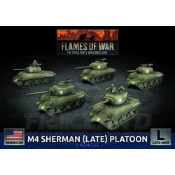 M4 Sherman (Late) Platoon (x5 Plastic)