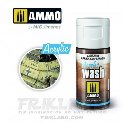 Acrylic Wash. Lavado Afrika Korps