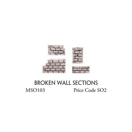 Broken Wall Section