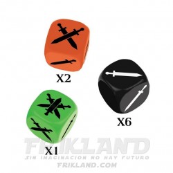 Firefight Command Dice Pack