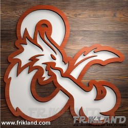 Dungeon & Dragons - Logo 3D