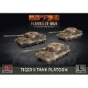 Tiger II (8.8cm) Tank Platoon (3x Plastic)