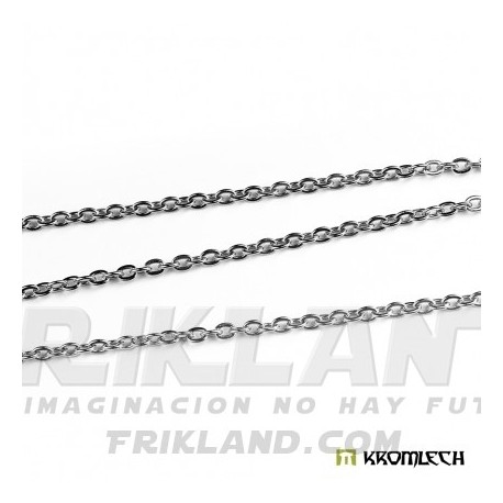 SILVER HOBBY CHAIN 4MMX3MM